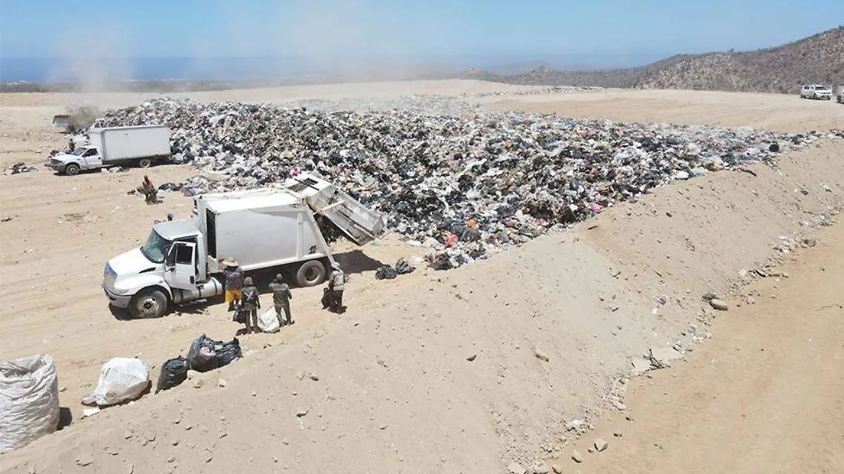 Basura Relleno sanitario Los Cabos